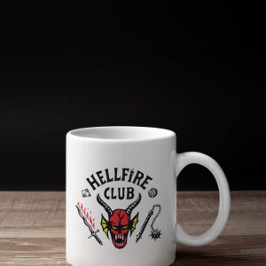 Cheap The Hellfire Club Stranger Things Mug, Gifts For Stranger Things Fans