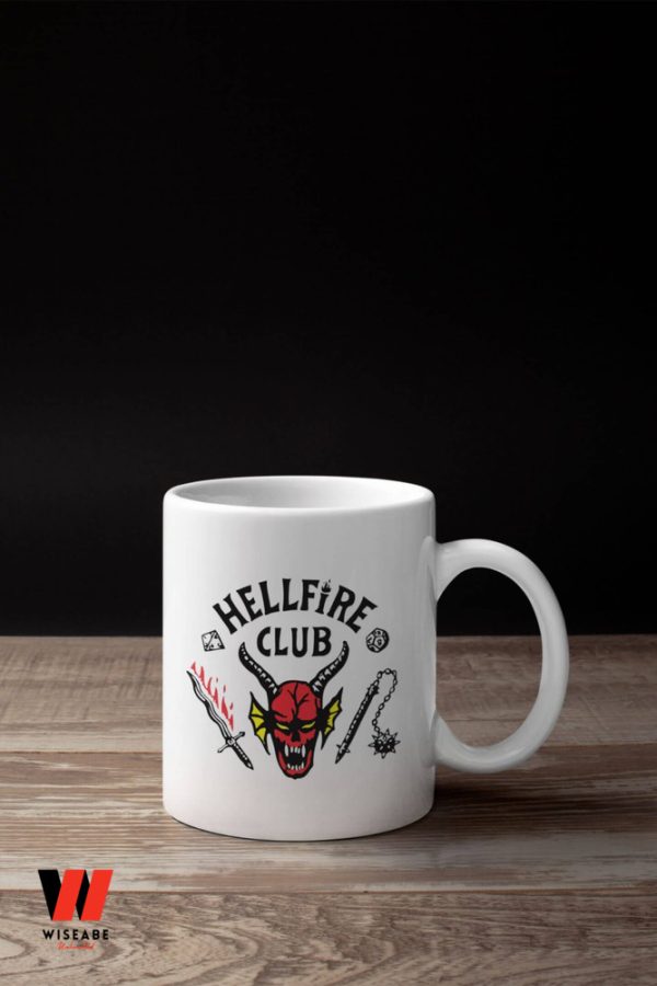 Cheap The Hellfire Club Stranger Things Mug, Gifts For Stranger Things Fans