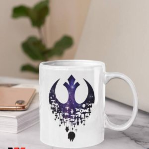 Rebel Alliance Star Wars Logo Star Wars Coffee Mug, Star Wars Gifts For Men
