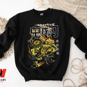 Retro Zenitsu Demon Slayer Shirt , Zenitsu Merch