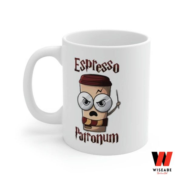 Wizard Harry Potter Espresso Patronum Gryffindor Mug, Harry Potter Gryffindor Gifts