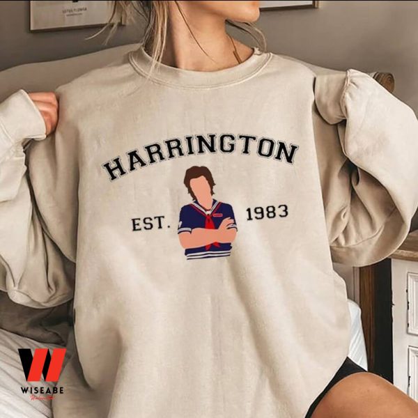 Vintage Harrington Est 1983 Stranger Things Shirt, Steve Harrington Merch