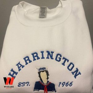 Cheap Stranger Things Steve Harrington Embroidered Sweatshirt, Steve Harrington Merch