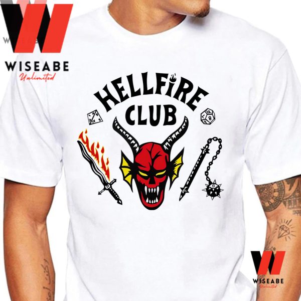 Hot Hellfire Club Stranger Things Shirt, Cheap Stranger Things Merch