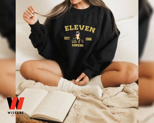 Vintage Eleven Hawkins High School Stranger Things Sweatshirt, Stranger Things Presents