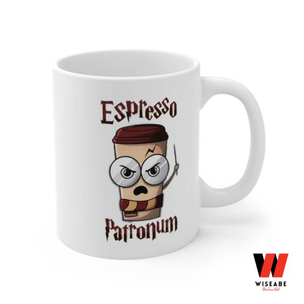Wizard Harry Potter Espresso Patronum Gryffindor Mug, Harry Potter Gryffindor Gifts