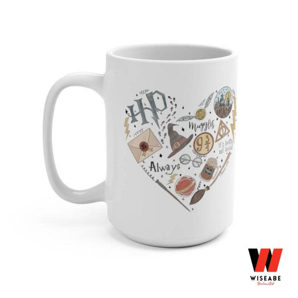 Fantasy HP Heart Magical Things Harry Potter Ceramic Mug, Harry Potter Christmas Presents