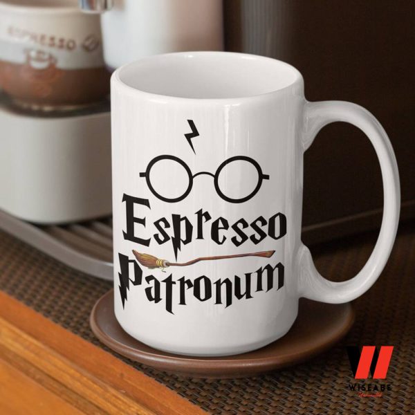 Funny Magical Wizard Spell Espresso Patronum Harry Potter Mug, Harry Potter Christmas Presents