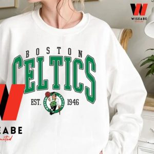 Vintage Est 1946 Logo Boston Celtics Sweatshirt