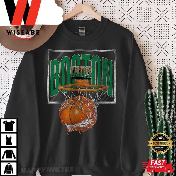 Retro NBA Basketball Boston Celtics T Shirt, Basketball Boston Celtics Merchandise
