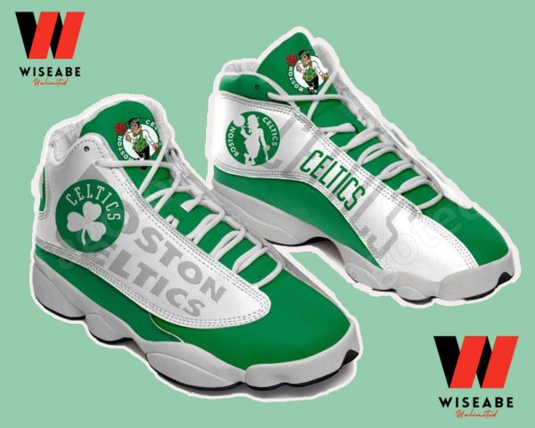 Cheap NBA Basketball Boston Celtics Jordan 13 Shoes, Boston Celtics Gift For Father’s Day