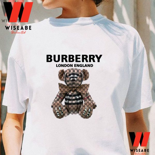 Cheap Gucci Burberry Teddy Bear Shirt, Burberry Inspired Shirt