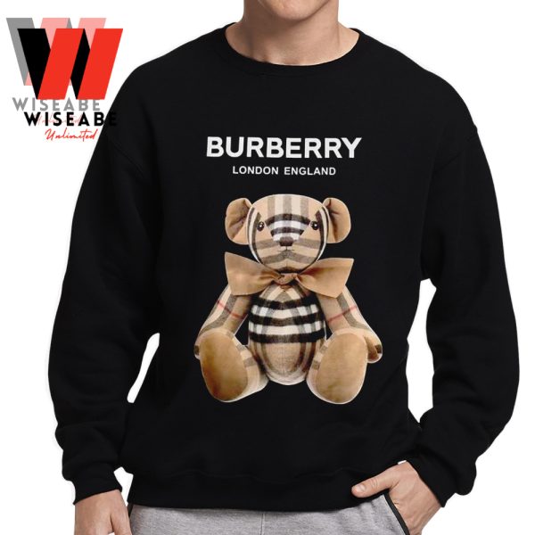 Cheap Burberry Teddy Bear T Shirt, Burberry Inspired Shirt, Cheap Gifts For Dad