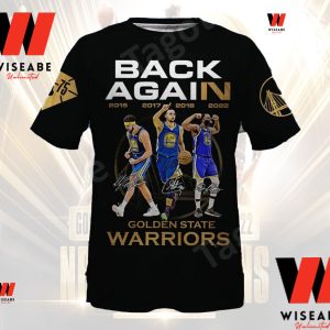 Back Again Golden State Warriors Jersey Shirt
