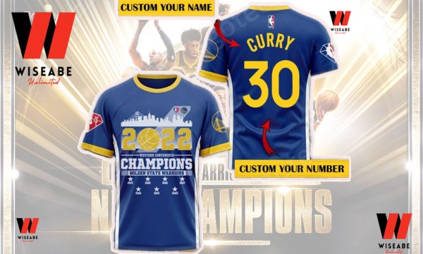 Customized Name NBA Basketball Golden State Warriors Championship 2022 Shirt