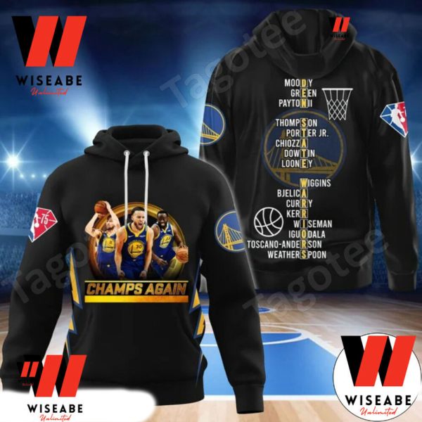 Cheap Champs Again Golden State Warriors Championship Sweatshirt,  Golden State Warriors Gift For Father