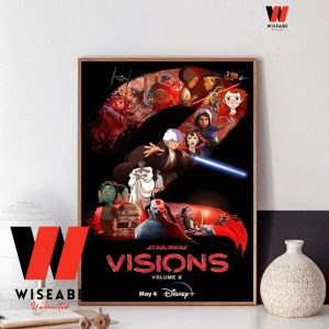 Star Wars Visions Season 2 Poster, Star Wars Father's Day Gifts