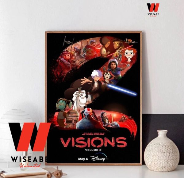 Star Wars Visions Season 2 Poster, Star Wars Father’s Day Gifts