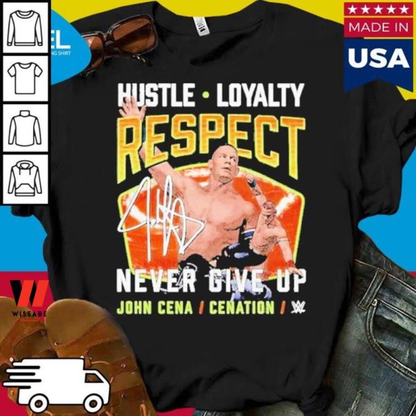 Respect WWE John Cena T Shirt