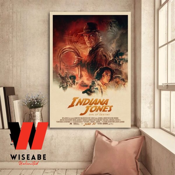 Hot Indiana Jones And The Dial of Destiny Poster