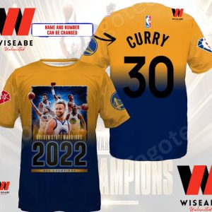 Personalized NBA Golden State Warriors Championship 2022 T Shirt