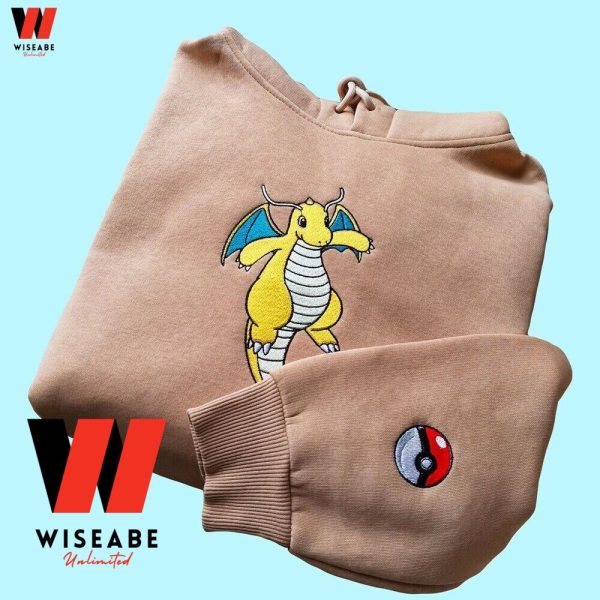 Cheap Dragonite Nike Pokemon Embroidered Sweatshirt
