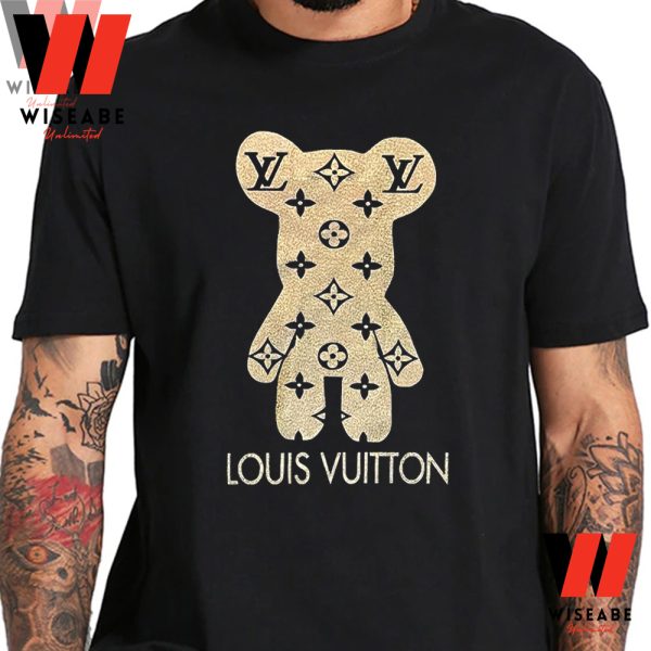 Cheap Louis Vuitton Teddy Bear Shirt, Louis Vuitton Logo T Shirt, Lv Shirt Men