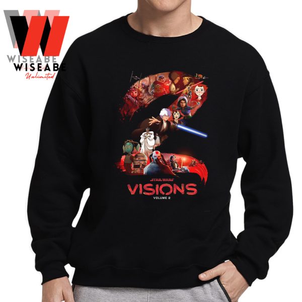 Cheap Star Wars Visions Season 2 Shirt, Star Wars Father’s Day Gifts
