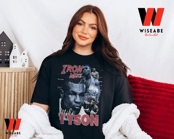 Retro Iron Mike Champion Mike Tyson T Shirt, Mike Tyson Merchandise