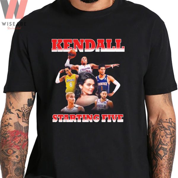Cheap Kendall Starting 5 Shirt