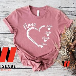 Personalized Mom Shirt Custom Name, Personalized Mother’s Day Gifts
