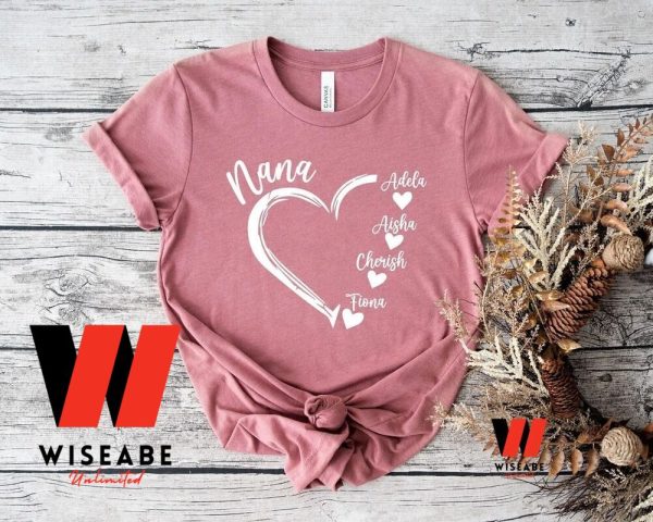 Personalized Mom Shirt Custom Name, Personalized Mother’s Day Gifts