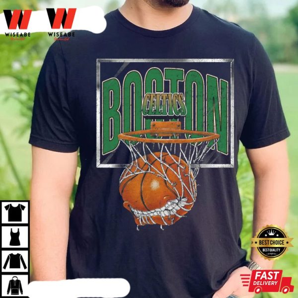 Retro NBA Basketball Boston Celtics T Shirt, Basketball Boston Celtics Merchandise