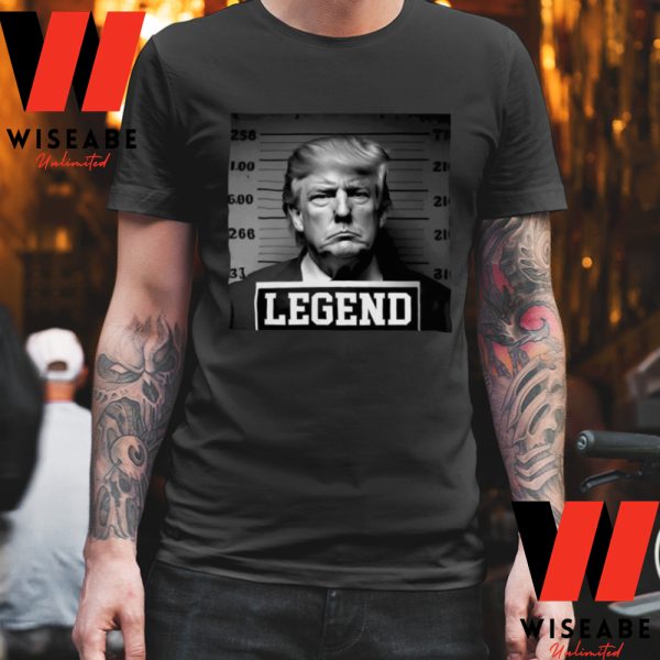 Cheap Donald Trump Mugshot T Shirt