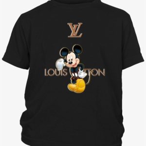 Cheap Louis Vuiton Mickey T Shirt, Lv Shirt Men