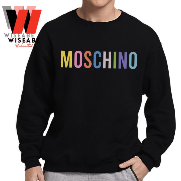 Cheap Moschino Logo Shirt, Moschino T Shirt Womens