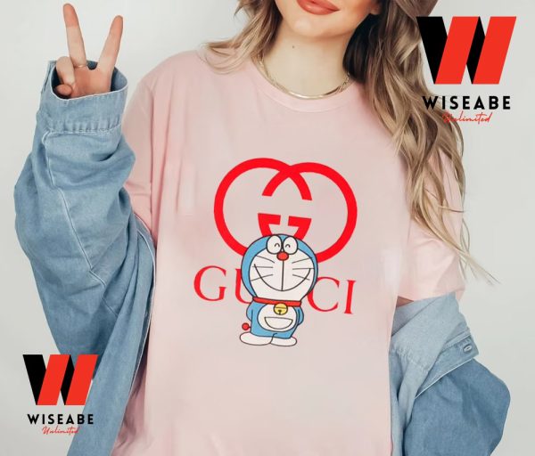 Cheap Gucci Doraemon Shirt, Gucci Logo Shirt