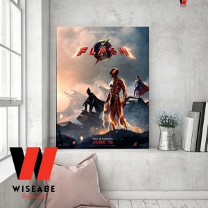Cheap DC The Flash Movie 2023 Poster Wall Art