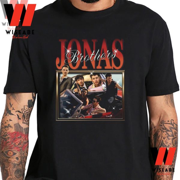 Cheap Pop Rock Band Jonas Brothers T Shirt Mens