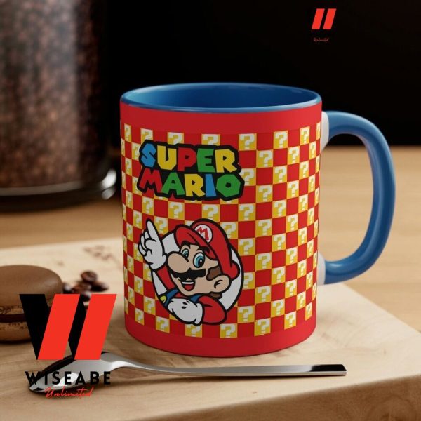 Cheap Reand And Yellow Super Mario Coffee Mug, Nintendo Coffee Mug