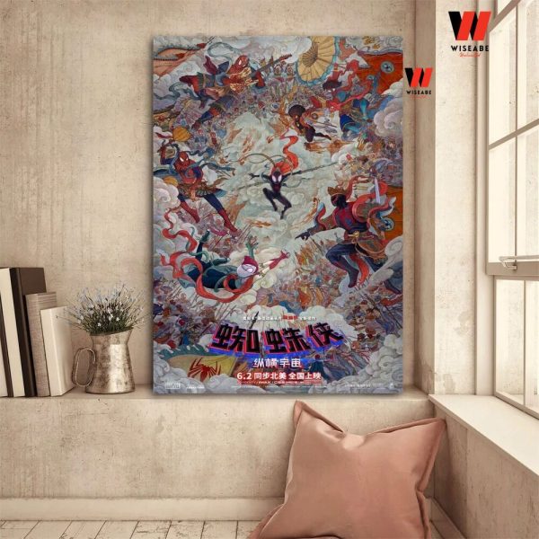 Cheap Across The Spider Verse Chinese Poster