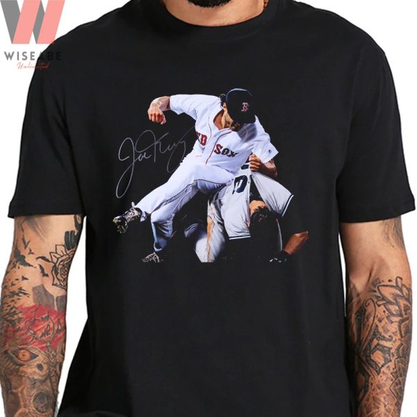 Cheap Boston Red Sox Logo MLB Baseball Joe Kelly Fight Club T Shirt
