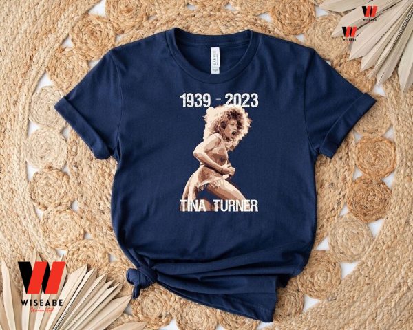 Vintage 83 Years 1939 2023  Memories Of Queen of Rock n Roll Tina Turner T Shirt