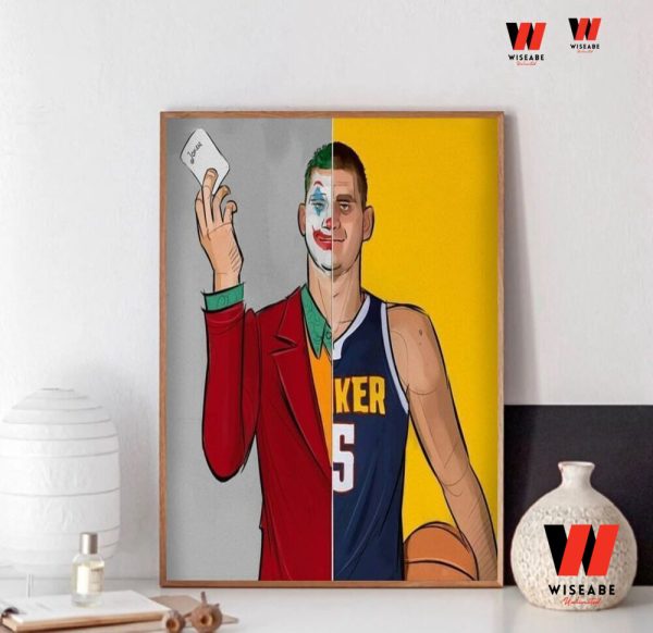 Cheap NBA Basketball Nikola Jokic Joker Denver Nuggets Poster