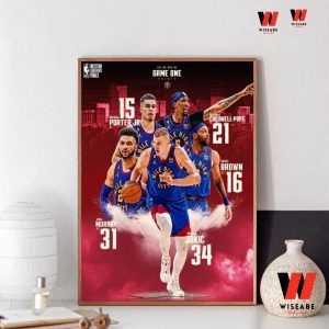 Cheap NBA Basketball Denver Nuggets Western Conference Finals Poster