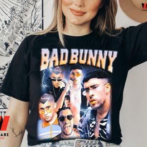 Vintage Bad Bunny Graphic Tee, Vintage Bad Bunny Shirt