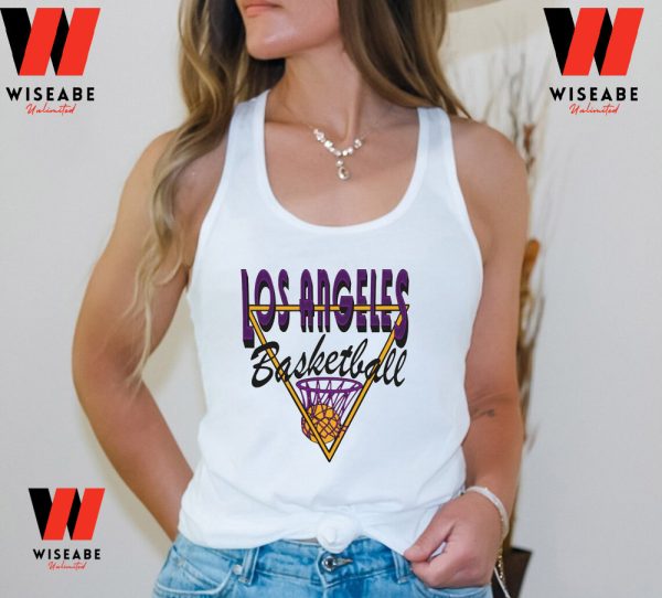 Vintage Los Angeles Basketball LA Lakers T Shirt, Cheap LA Lakers Shirts Mens