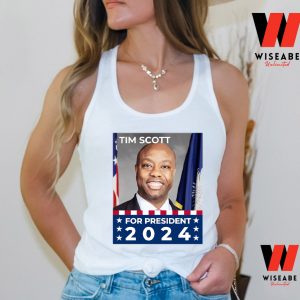 Cheap United States Politician Tim Scott For President 2024 T Shirt