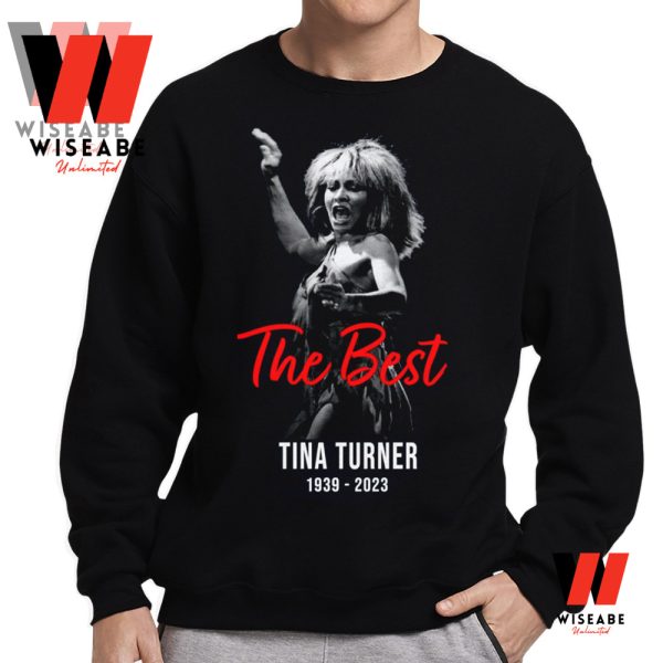 Vintage Memorial The Best 1939 2023 Queen of Rock n Roll Tina Turner T Shirt