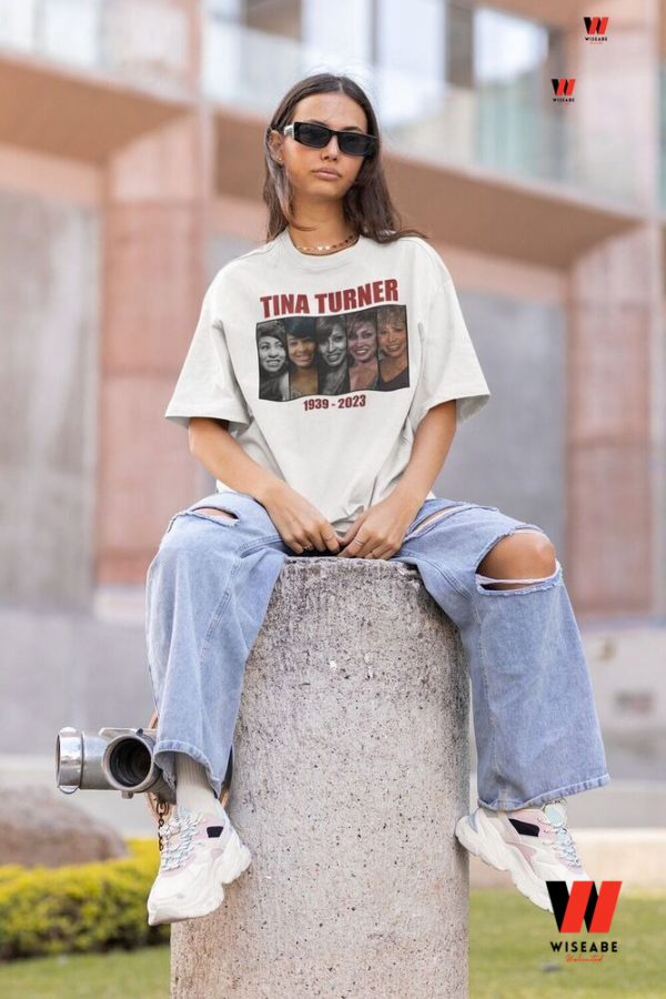 Retro Memorial 1939 2023 Queen of Rock n Roll Tina Turner Shirt